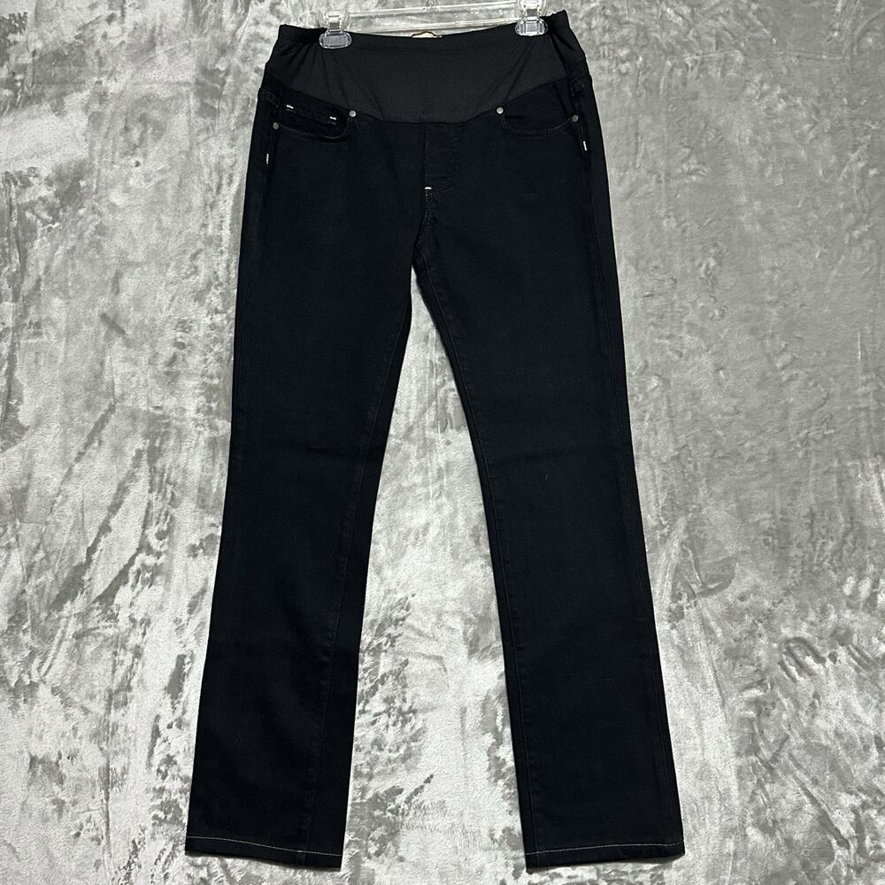 Paige‎ Premium Denim Maternity Jeans Blue Heights Womens Size 31 Black Straight